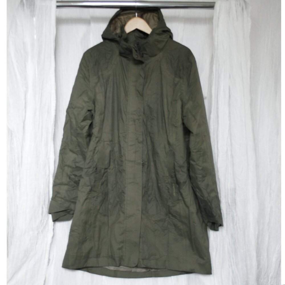 Lands End Primaloft Hooded Jacket Green 18